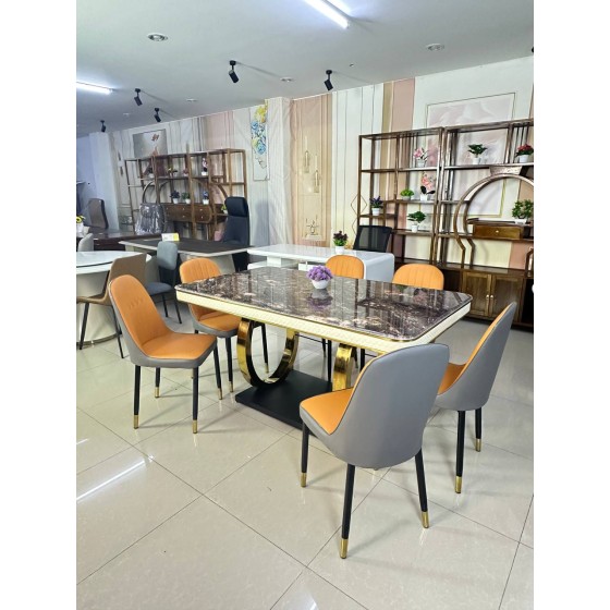 Double-ring Dining table set 1.60cm #058